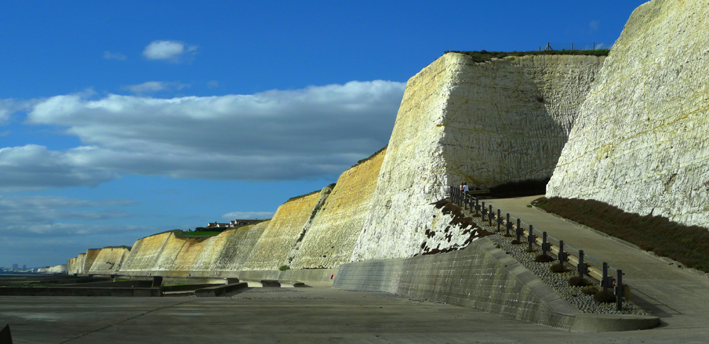 Saturday October 24th (2015) The road down to the sea from Peacehaven width=