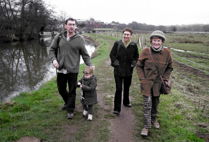 Sunday February 18th (2007) Walking Shot width=