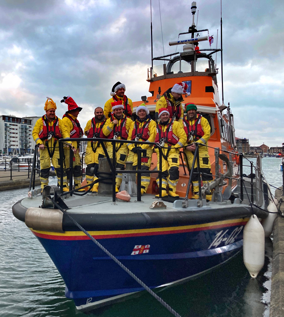 Sunday December 14th (2025)&nbsp;Lifeboat crew, Eastbourne.