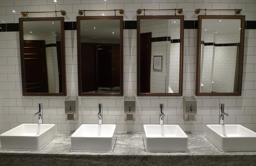 Monday January 1st (2018) The Gents Toilet at The Royal Victoria Pavilion - J D Wetherspoon width=
