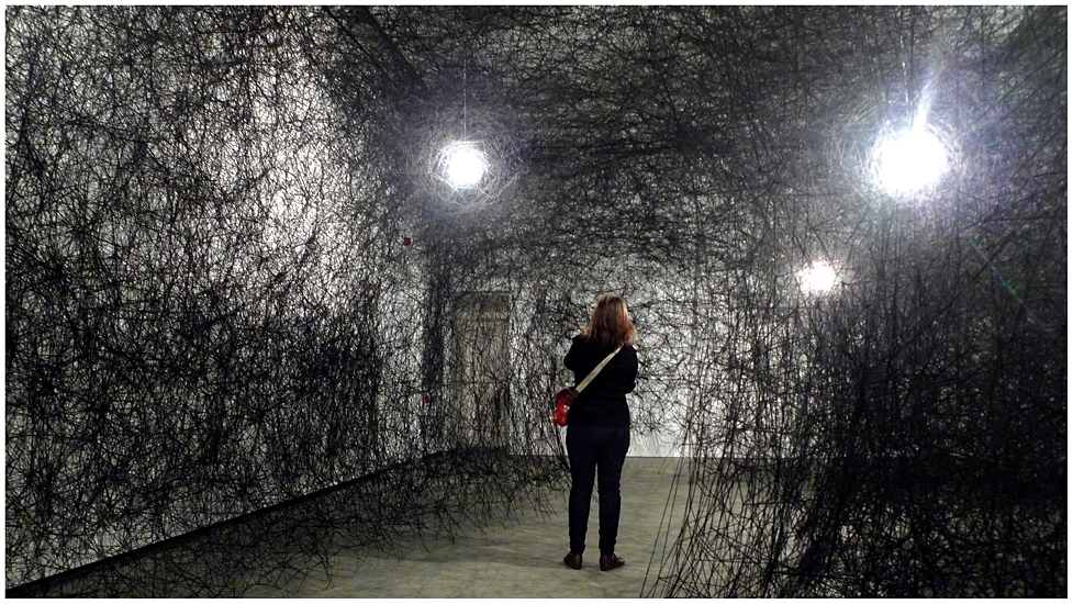 Monday December 2nd (2013) Chiharu Shiota at Towner width=
