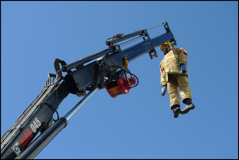 Saturday August 27th (2011) No way to treat a fireman.... width=