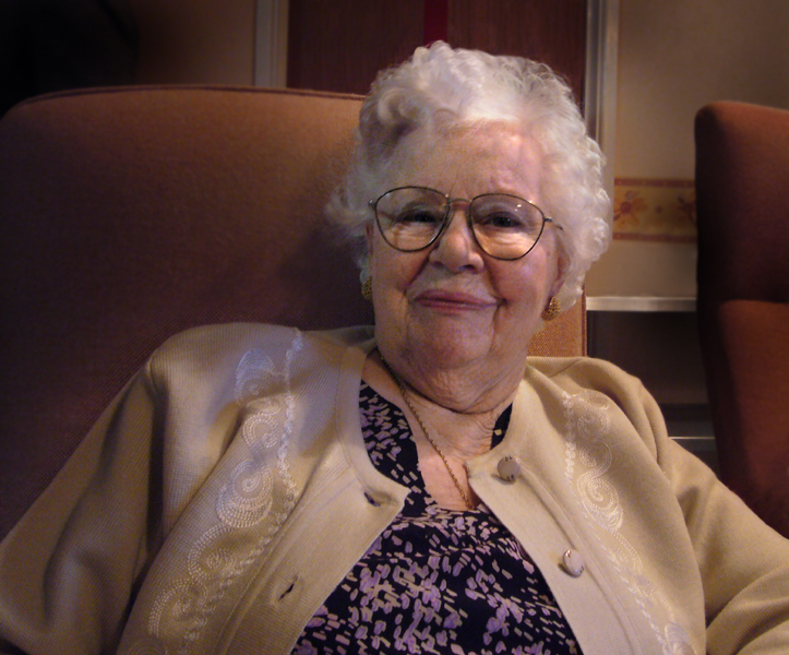 Sunday December 16th (2007) Beti's 90th Birthday width=