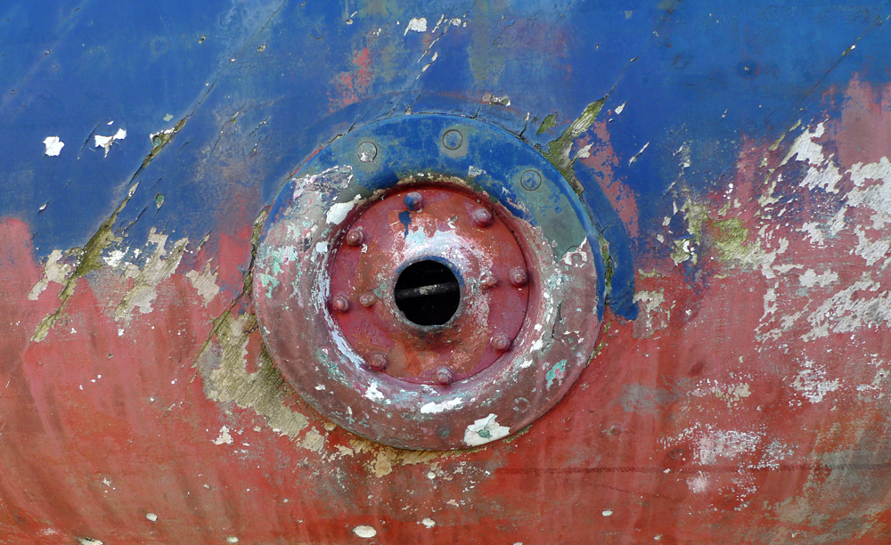 Tuesday March 3rd (2020) Decommissioned Lifeboat detail. width=