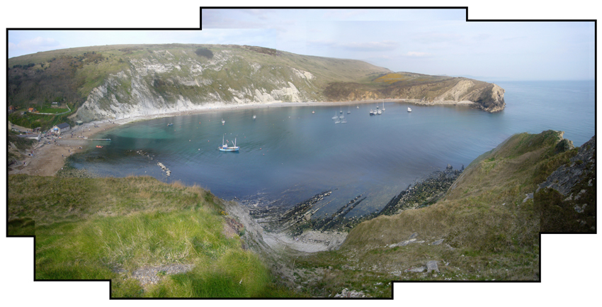 Friday April 6th (2007) Lulworth Cove width=