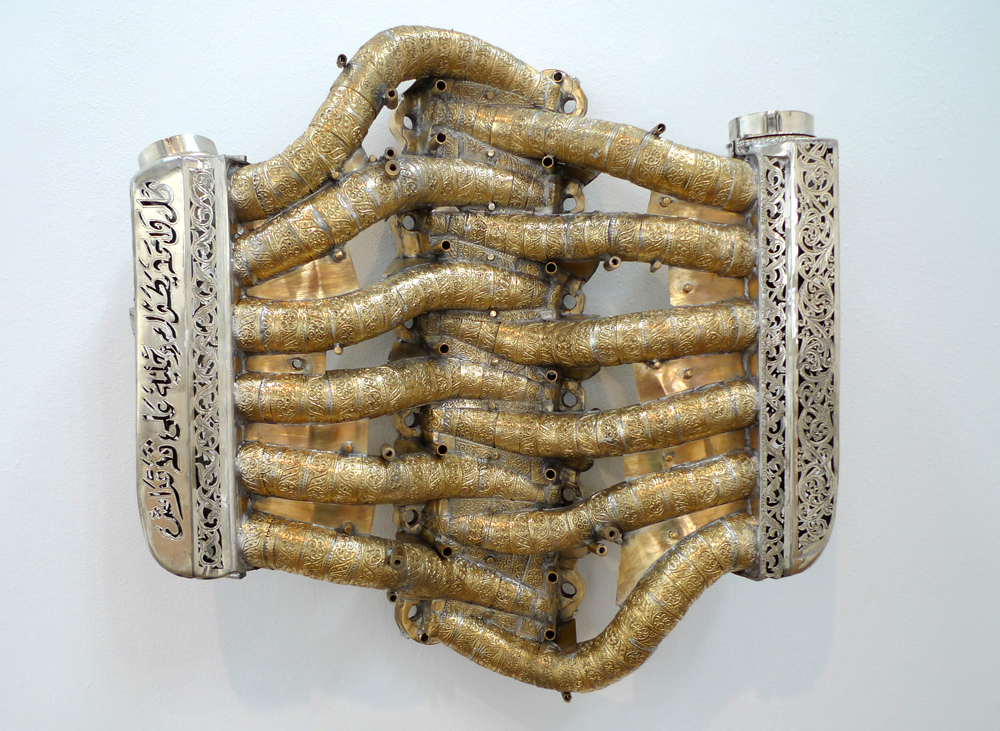 Thursday September 18th (2014) Eric van Hove, Mercedes-Benz V12 Intake Manifold at the Copperfield Gallery, London. width=