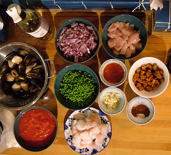 Monday January 29th (2007) Paella width=