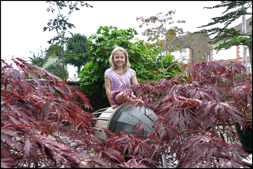 Sunday September 2nd (2012) Rebecca sitting on 'Wingnut' width=