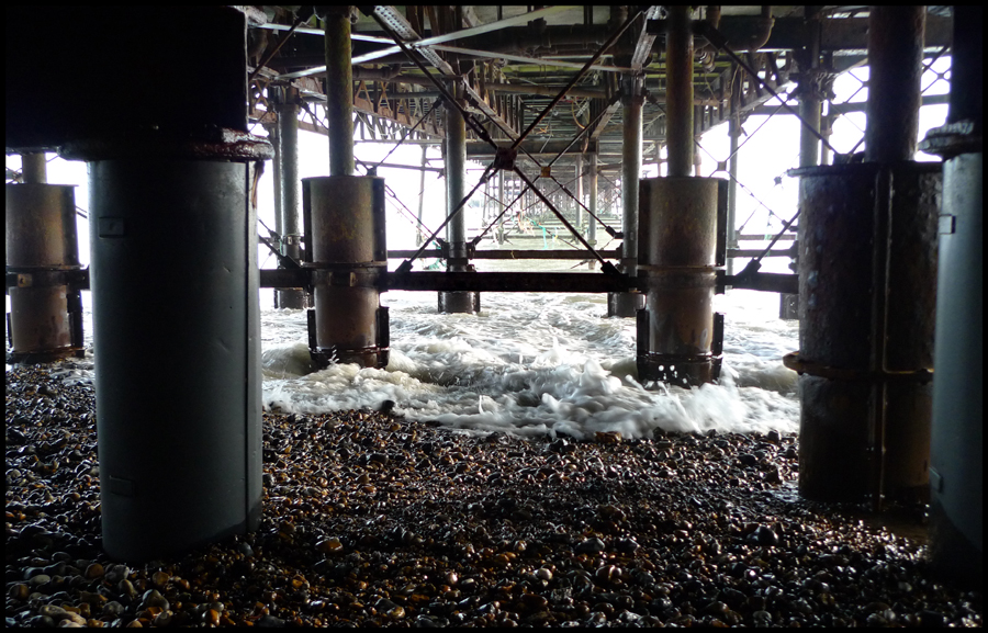 Friday January 22nd (2010) Worthing Pier width=