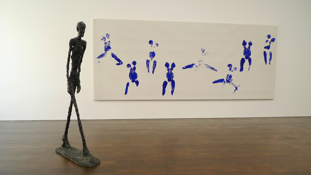 Thursday May 5th (2016) Alberto Giacometti and Yves Klein width=