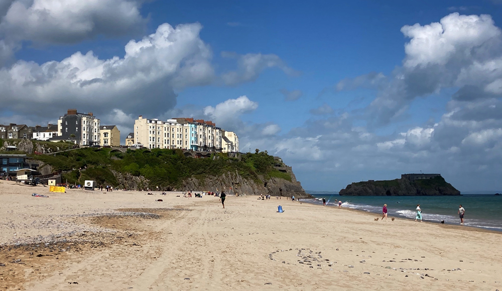 Sunday June 12th (2022) South beach, Tenby width=