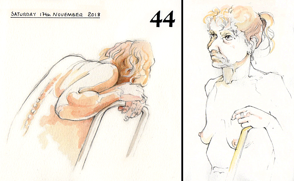 Saturday November 17th (2018) Life Drawing today width=