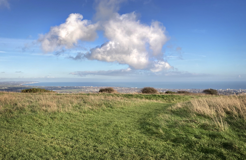 Saturday November 8th (2025) View from the first trig point