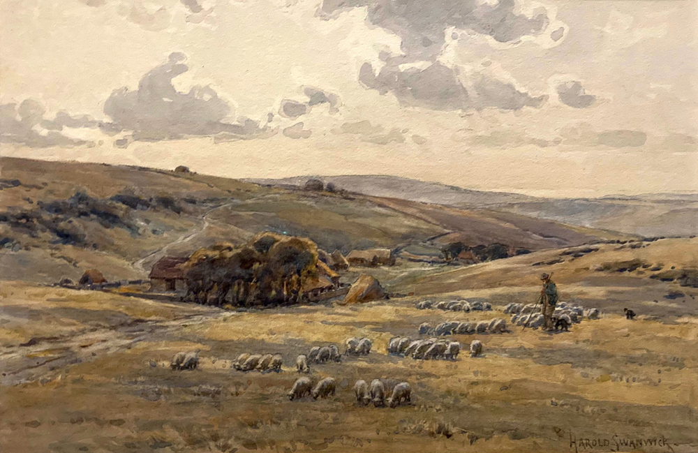 Wednesday January 28th (2026)&nbsp;South Downs Farm, Near Seaford, c.1910