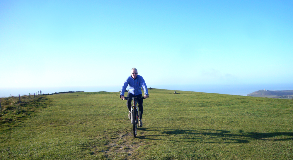 Wednesday January 10th (2018) Beach Head with Belle Tout in the background width=