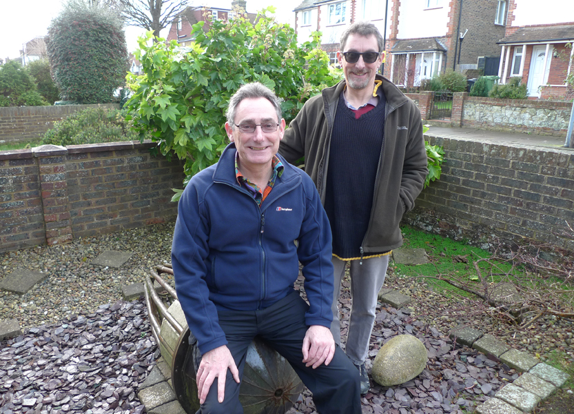 Saturday December 24th (2016) The boys have come to Eastbourne. width=