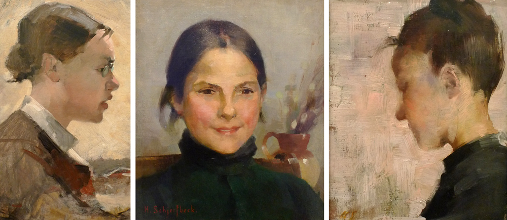 Wednesday September 4th (2019) Three portraits by Helene Schjerfbeck (1833-1901) width=