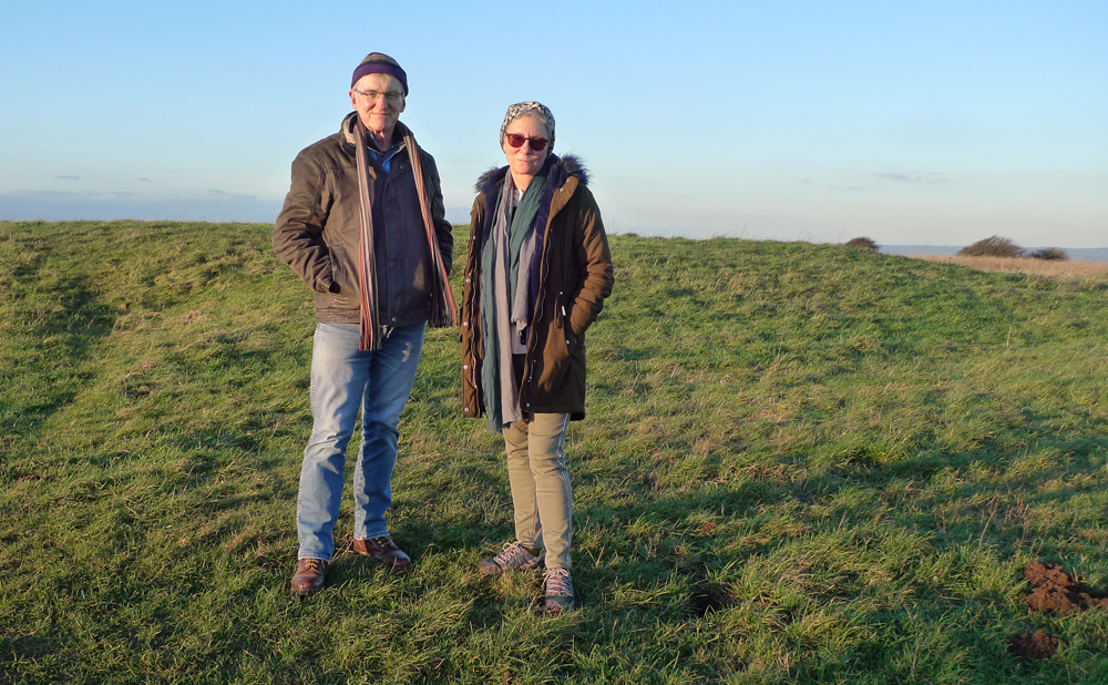 Thursday January 9th (2020) To the Trig point and back width=