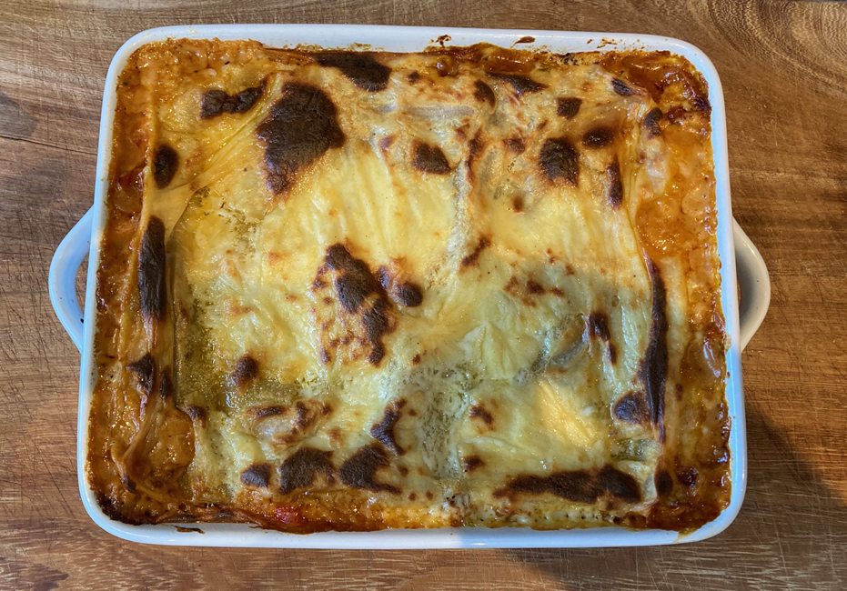 Saturday July 19th (2025) Lasagne for dinner tonight width=