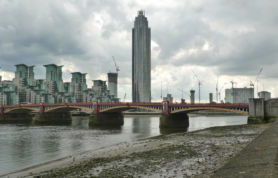 Saturday April 16th (2016) Looking south.  width=