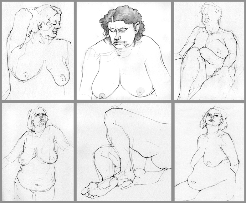 Friday February 25th (2022) Life drawing at All Saints width=