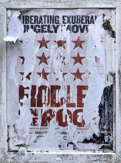 Saturday February 7th (2026)&nbsp;Fiddler on the Roof