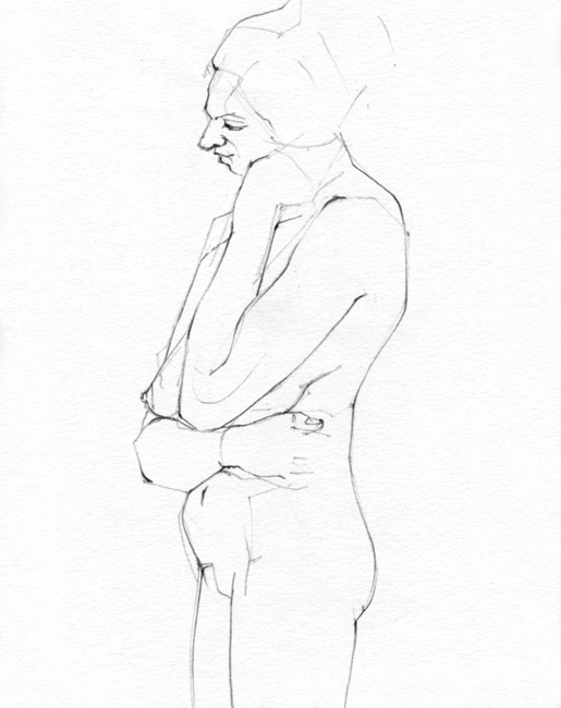 Thursday September 1st (2022) Life Drawing again width=