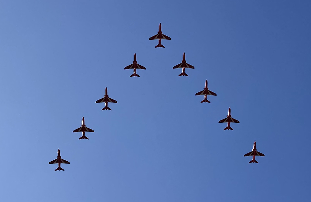 Friday August 15th (2025) The Red Arrows width=