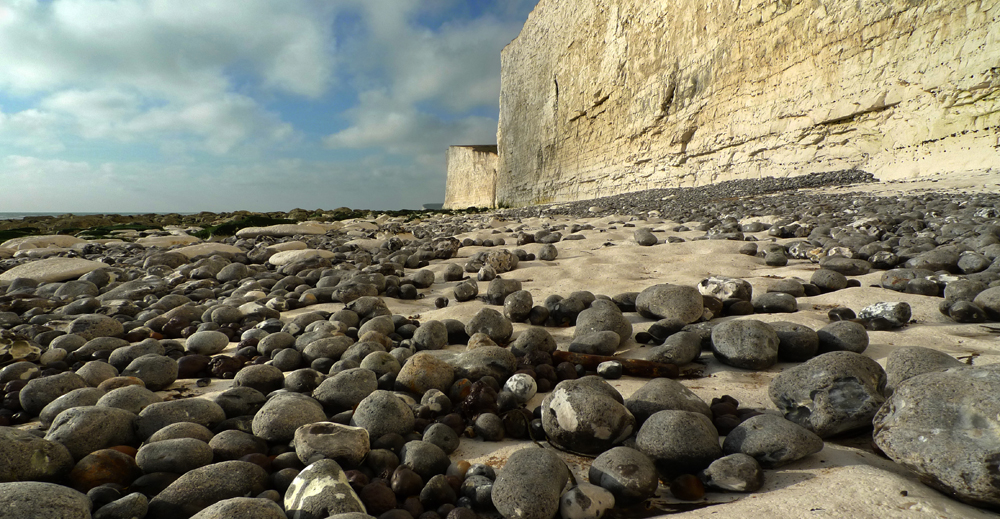 Sunday December 10th (2017) Low down view looking west. width=