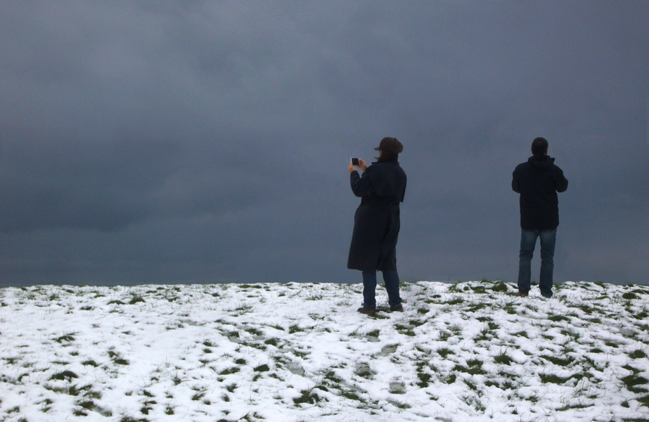 Friday January 15th (2016) Couple in the Snow width=