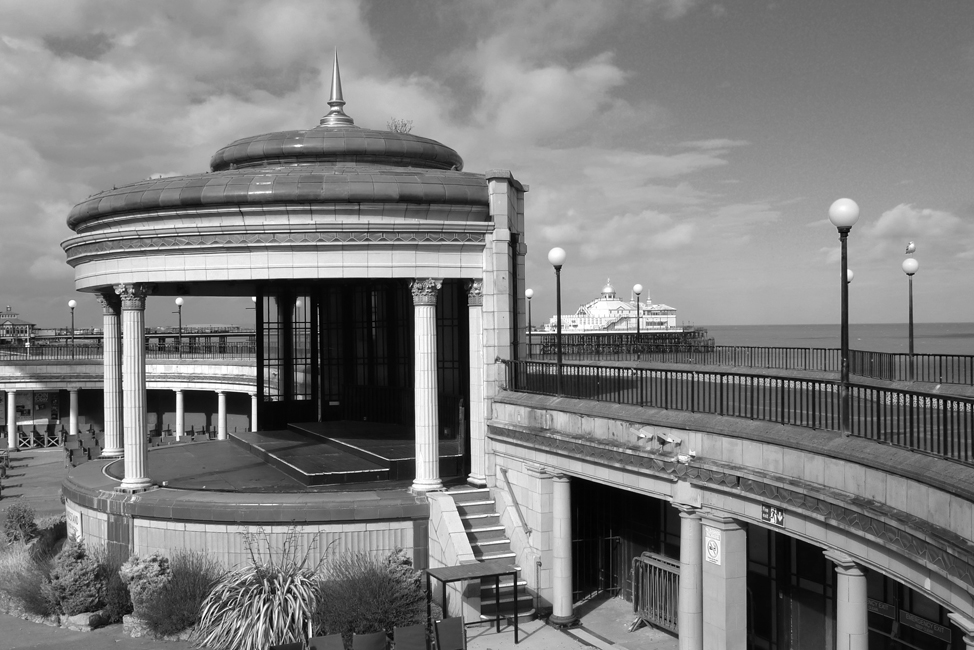 Tuesday July 14th (2020) Bandstand and Pier. width=