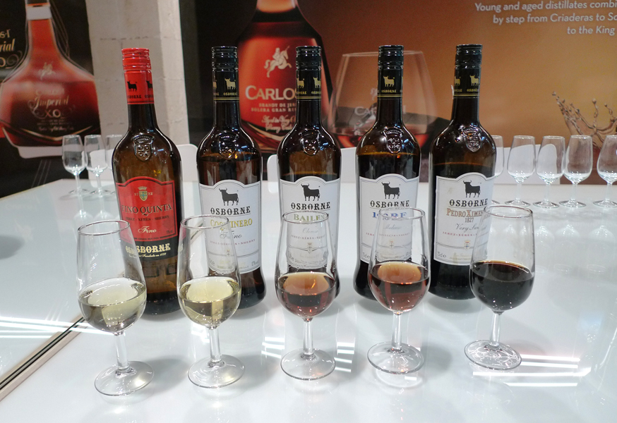 Tuesday March 14th (2017) At the Osborne Bodega in Puerto de Santa Maria. width=