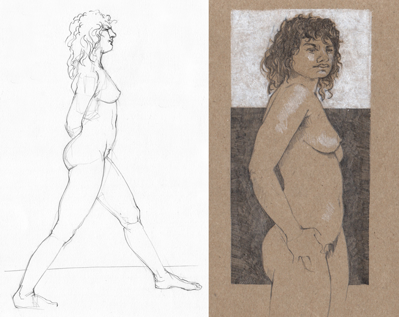 Friday November 5th (2021) Life Drawing at All Saints width=