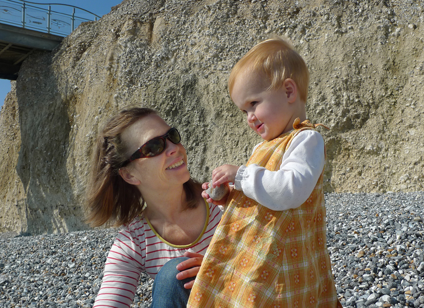 Thursday May 26th (2016) Angi and Bryonia at Birling Gap width=