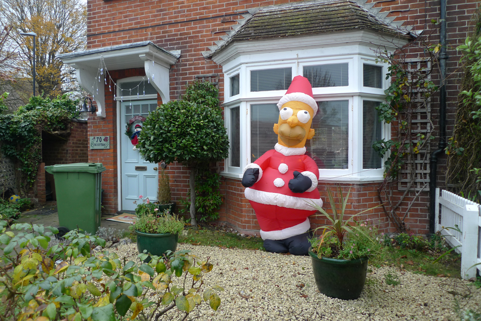 Wednesday December 15th (2021) Homer Santa width=