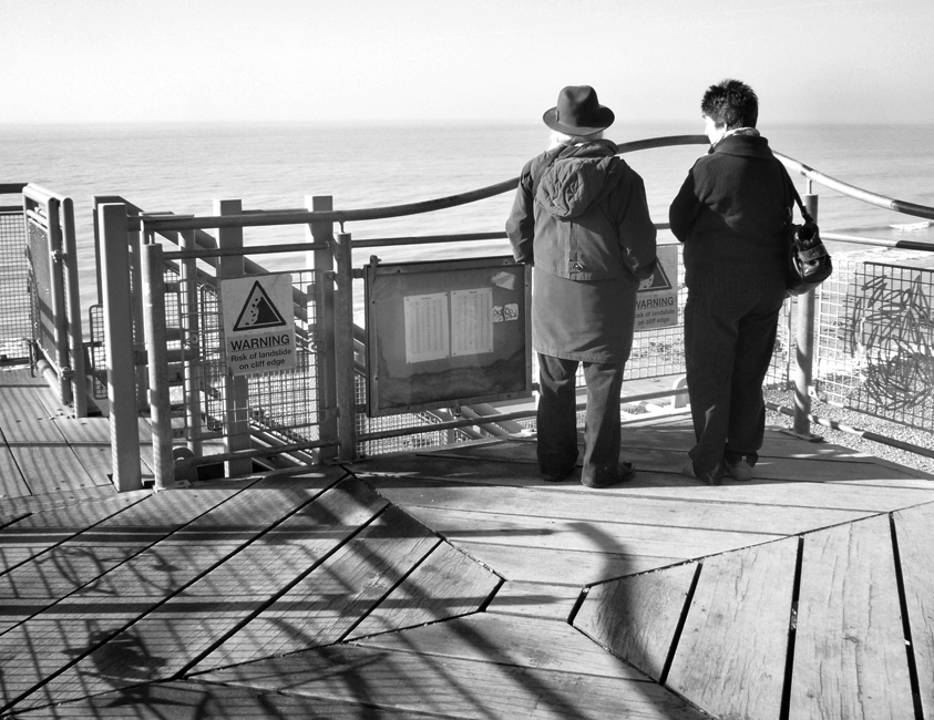 Friday February 15th (2019) Looking out to sea. width=