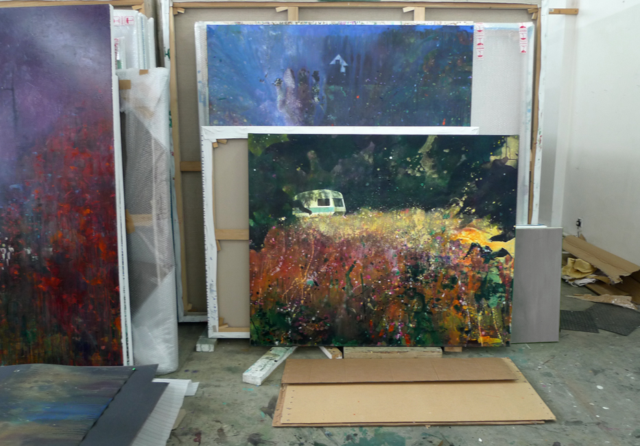 Wednesday June 12th (2019) We visit Nick Archer in his studio ... width=