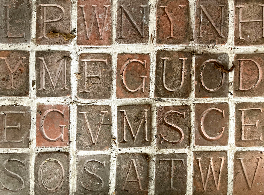 Friday September 26th (2025) Carved floor tiles width=