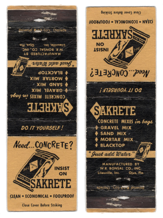 Saturday April 20th (2019) SAKRETE width=