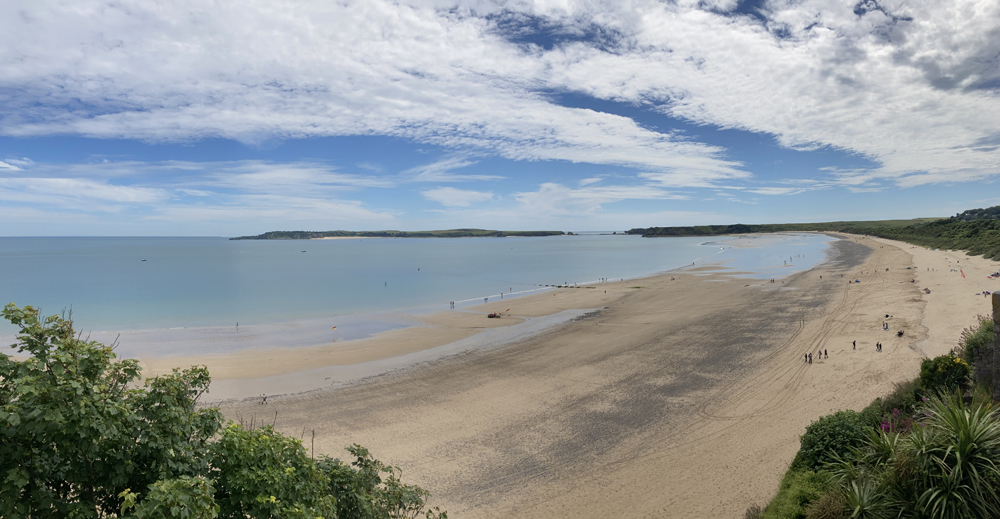 Friday June 24th (2022) Low tide at the South Beach on our final full day width=