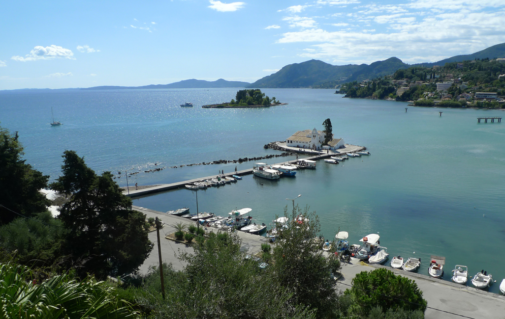 Wednesday October 4th (2017) View from Kanoni ... width=