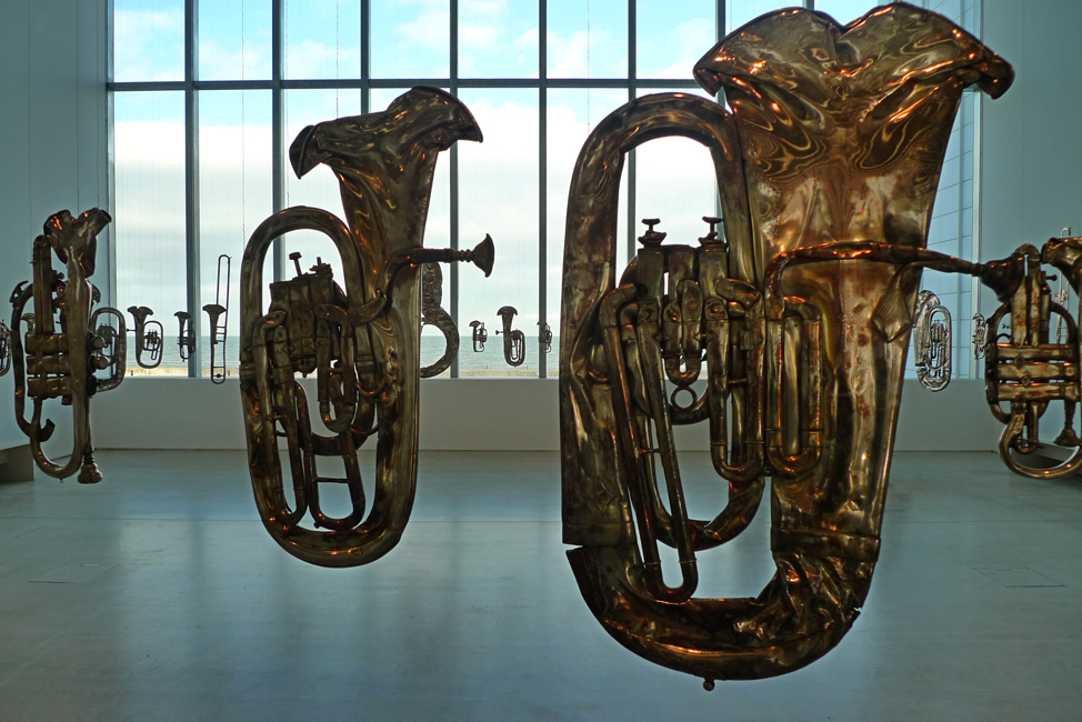 Wednesday January 2nd (2019) Cornelia Parker, Perpetual Canon, 2004. width=