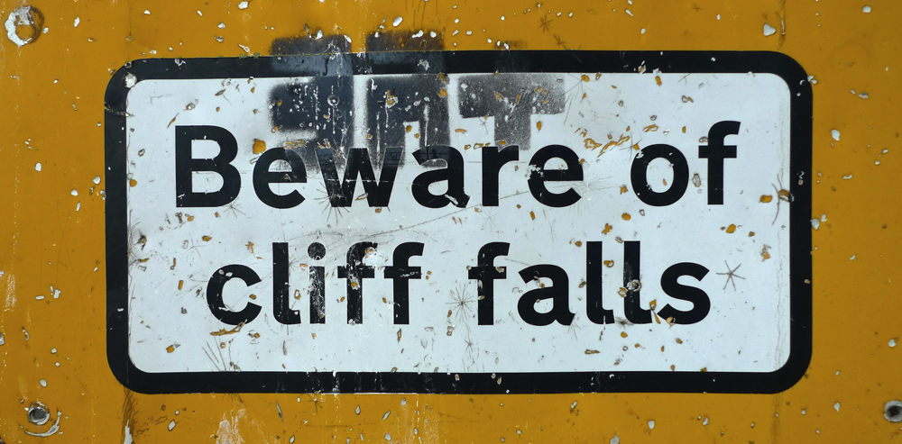 Thursday December 27th (2018) cliff falls width=