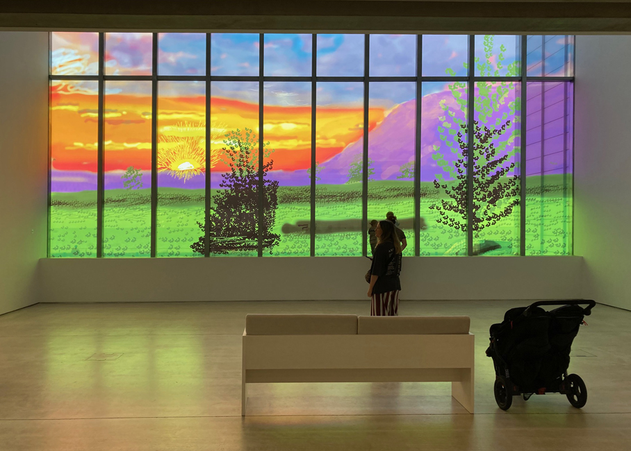 Saturday September 12th (2026) David Hockney: Sunley Window width=