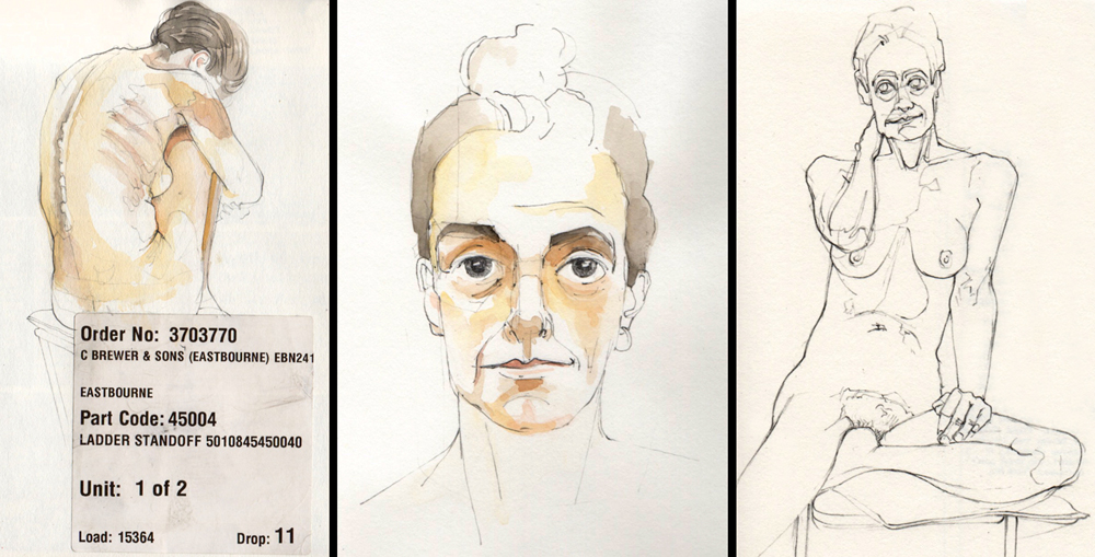 Saturday July 7th (2018) Life Drawing and Ladder Standoff width=