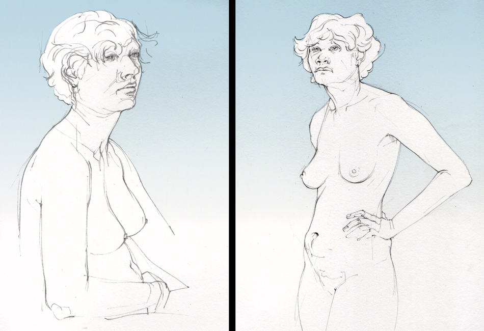 Tuesday April 12th (2022) Life Drawing at St.Elizabeth's width=