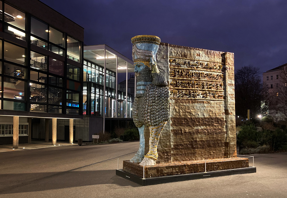 Wednesday December 20th (2023) Coffee at Towner Eastbourne and Michael Rakowitz again width=