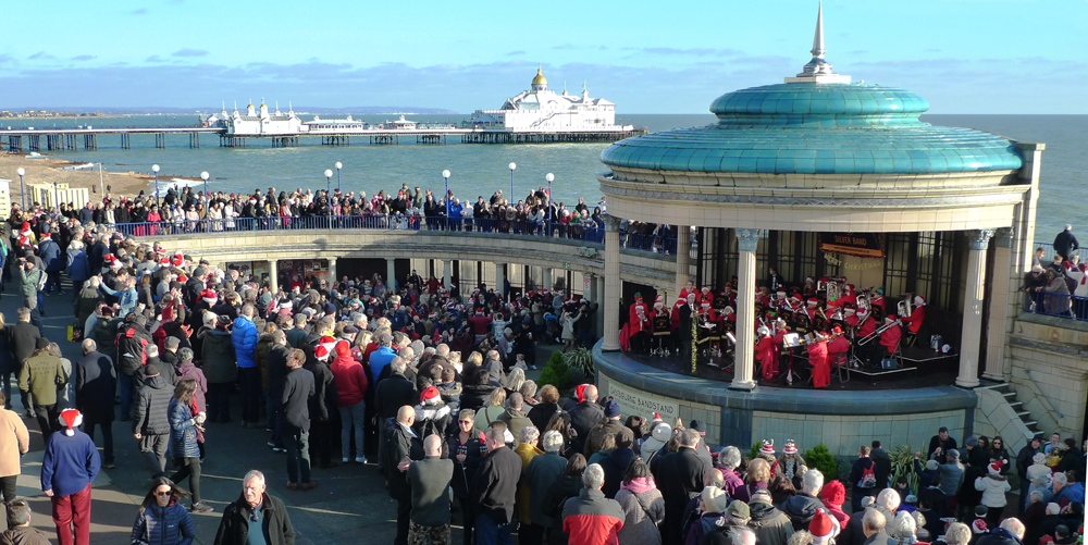 Tuesday December 25th (2018) Eastbourne's Silver Band .... width=