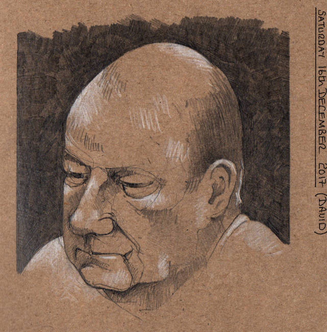 Saturday December 16th (2017) Portrait of David width=