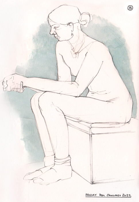 Saturday January 8th (2022) Life Drawing width=